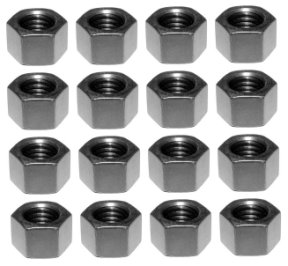 Set of 16 10mm Cylinder Head Nuts