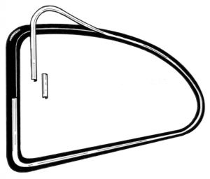 Chrome Moulding Rear Window Beetle 65-71