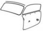 Ghia Window Top and Door Seal Set