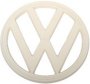 VW Emblem - White 73-79