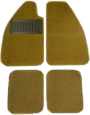 Beetle Sedan Floormats w/ Footrest - Custom