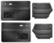 Convertible 50-55 Full Set Smooth Vinyl Door Panels, with Pocket