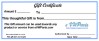 eVWParts Gift Certificate