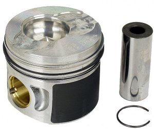 Piston w/Rings- Cylinder 3 and 4