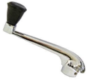 Window Crank Handle - Black Knob