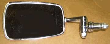 Left Side Mirror - Chrome - Sedan