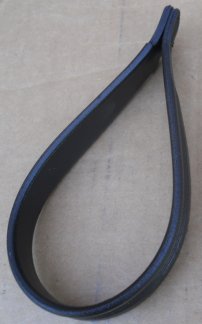 Black Rear Assist Straps