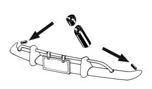 Inside Front Bumper Grommets