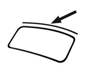 Windshield Top Seal