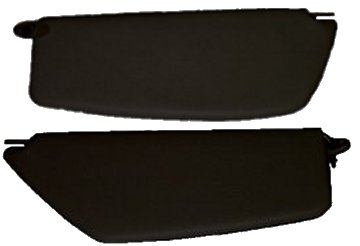 Sunvisors, Bug Sedan 65-67 - Black Vinyl