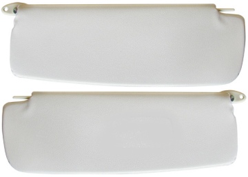 Sunvisors, Type 3 - White Vinyl