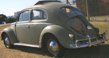 Beetle 1956 Sliding Sunroof Cover