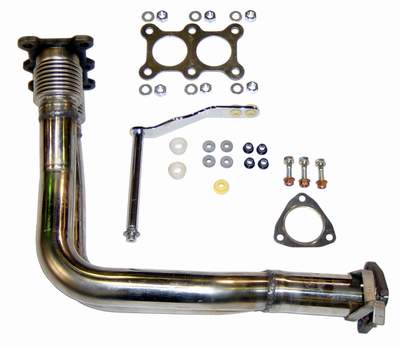 Dual Downpipe - tall block w/A2,A3 manifold