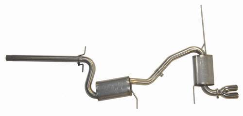 Audi A3 Stainless Exhaust Cat Back