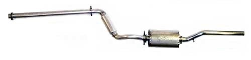 TT Cat-back Exhaust Jetta '90-'92 w/ 50mm cat w/ Borla muffler