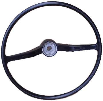 Steering Wheel Bare- Black