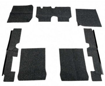 Front Carpet, For Rubber Floor Mats, German Squareweave