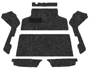 Carpet Set Type 3 73-74 Automatic, Salt & Pepper Loop