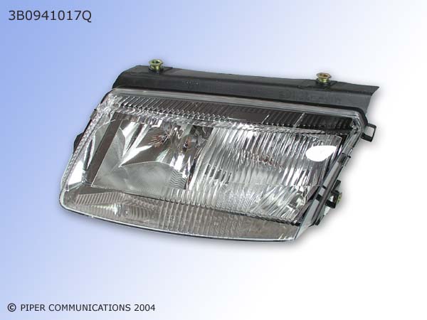 Left Headlight Assembly