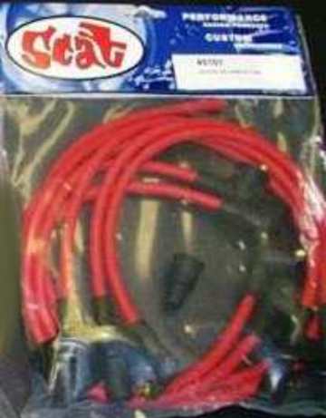 Scat Red Spark Plug Wires - 8mm