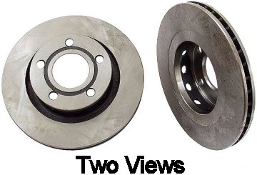 Rear Brake Rotor - AWD 269mm