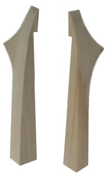 Quarter Side Pieces, Pair 1961-1971