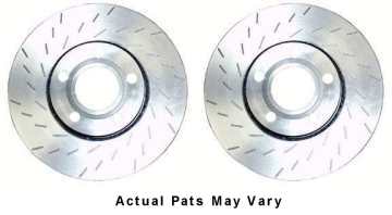 Slotted Front Rotors - Pair