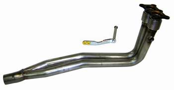 Stainless Steel Dual Downpipe for Mk1 with Mk2/Mk3 exhaust manifold NON cat 55mm exit