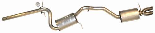 Jetta 5 Stainless Steel Exhaust w/Borla Dual