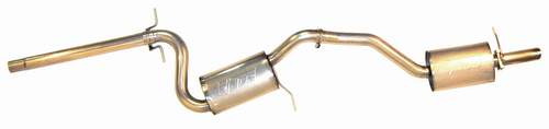 Jetta 5 Stainless Steel Exhaust w/Borla