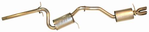 Jetta 5 Stainless Steel Exhaust w/Borla Dual