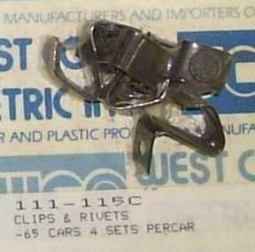 Hubcap Clip and Rivet Set